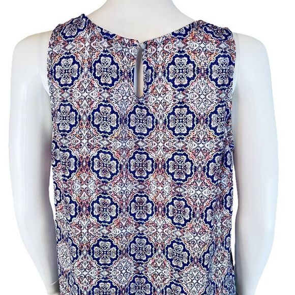 Fourteenth Place Geometric Pattern Blouse - Picture 5 of 10